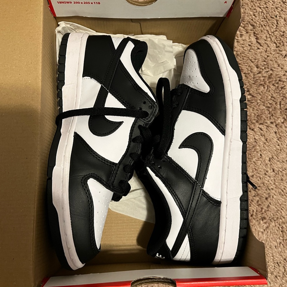 Nike Dunk Low GS White Black Sneakers